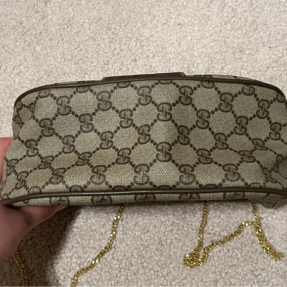 Gucci Brown and Tan Crossbody Bag with Iconic Design - Picture 8 of 8